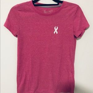 Pink Under Armor t-shirt